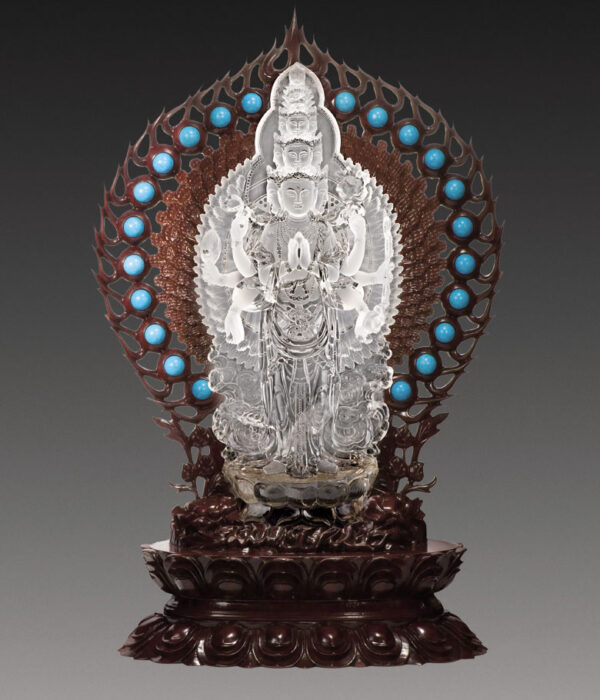 水晶《千手观音》