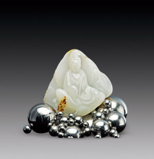 白玉《数珠观音》