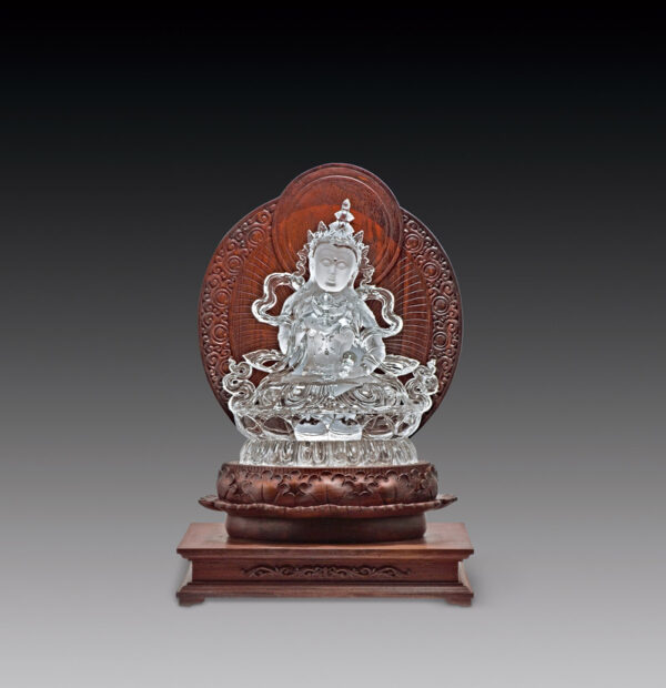 水晶《金刚萨垛菩萨》