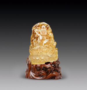 水晶《自在观音》