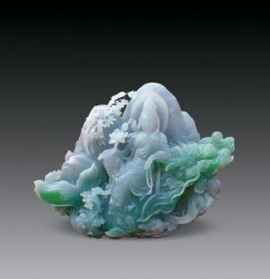 翡翠《独占鳌头》