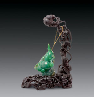 翡翠《福寿双全》